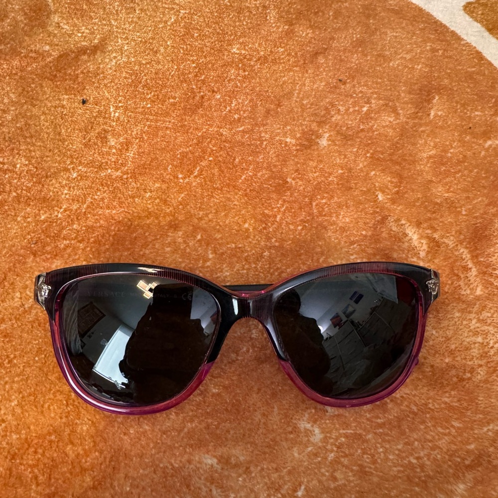 Versace Black and Pink Sunglasses